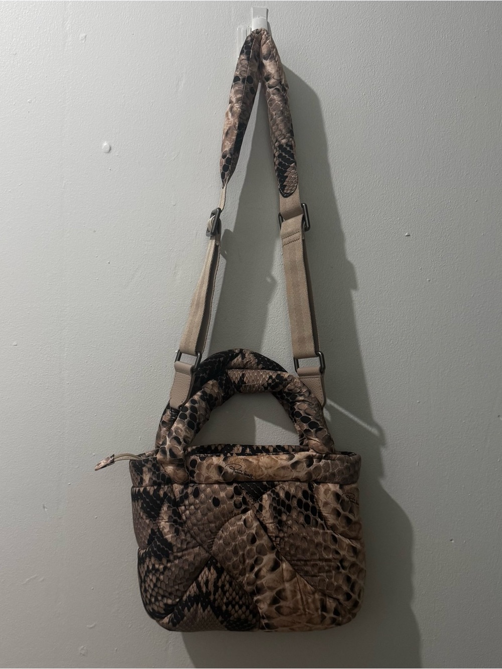 LeSportsac x Roberto Cavalli Firenze Small Crossbody Bag in Python
